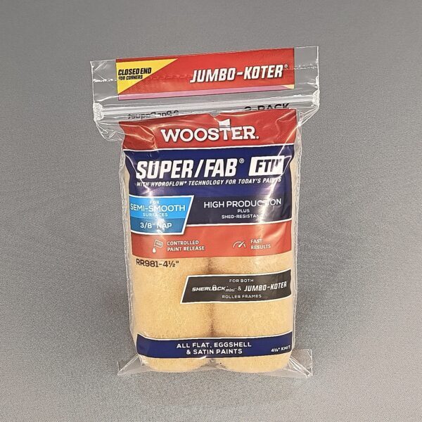 Валик малярный 115 / 10 мм Super fab