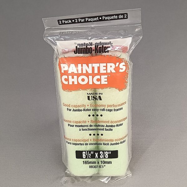 Валик малярный 165 / 10 мм Painter choice зелёный