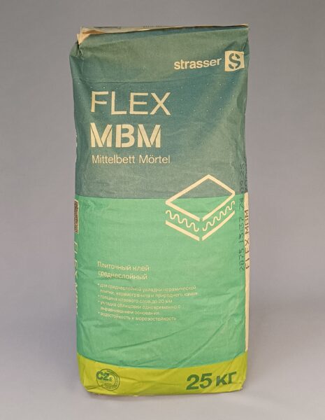 Клей плиточный Flex MBM (C2 E) 25 кг