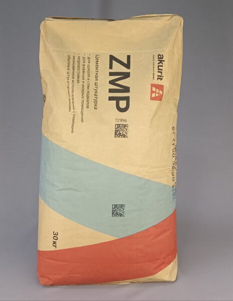 Штукатурка цементная ZMP 30 кг